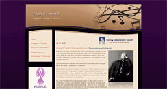 Desktop Screenshot of dduvallmusic.com